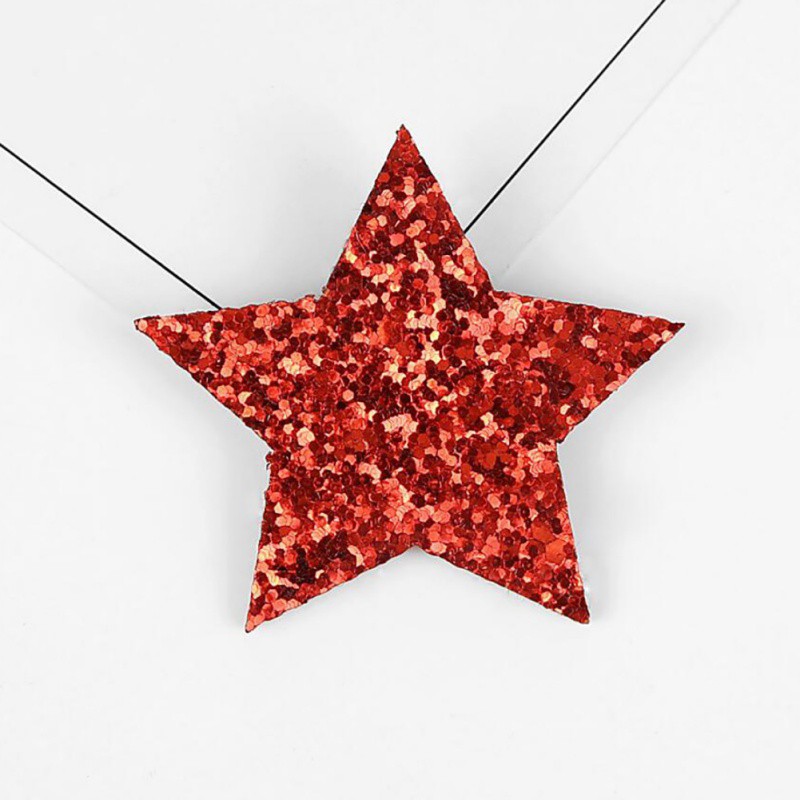 Kẹp tóc ngôi sao đính sequin lấp lánh dễ thương dành cho bé gái