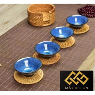 Xưởng SX- Lót ly bằng mây guột -Tre Việt