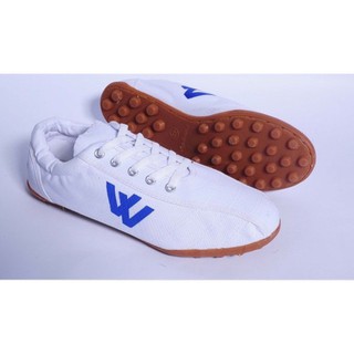Giày vải đế đinh chuyên dụng trong thể thao (trắng )