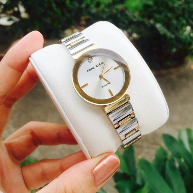 Đồng hồ nữ Anne Klein hàng chính hãng xách tay từ Mỹ đầy đủ hộp và hoá đơn mua hàng