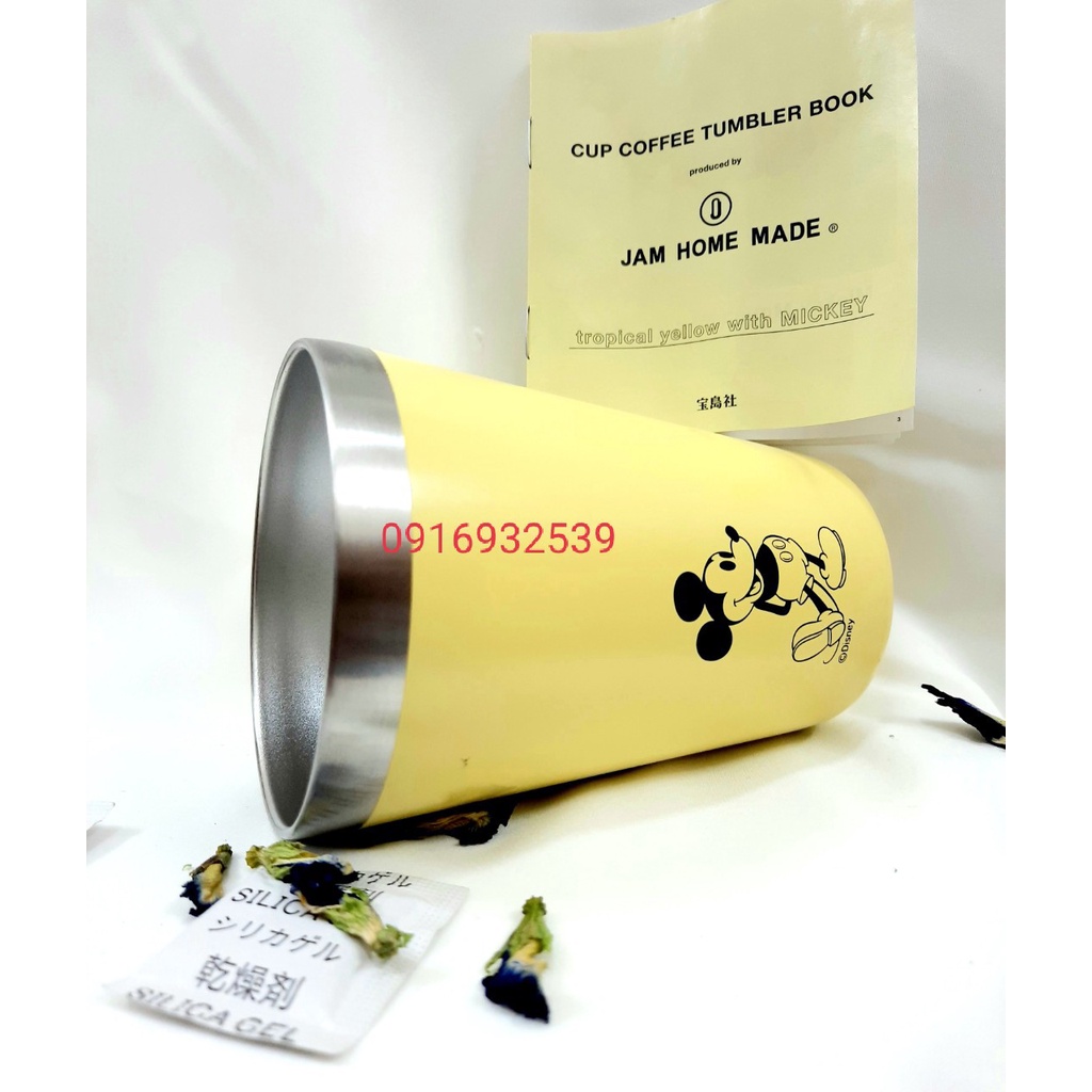 Ly Inox giữ nhiệt 450ml Nhật bãi dày dặn bền đẹp - Gia Dụng Nhật - Cobala Store