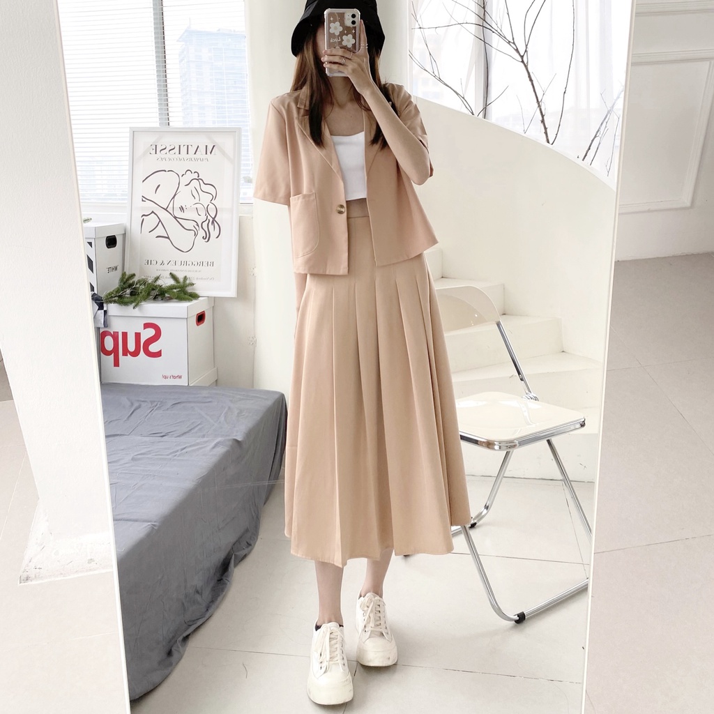 [Mã FAMARAL1 giảm 10K đơn 50K] [Hình thật độc quyền TOS.CLOSET] Áo vest lở 1 túi bên