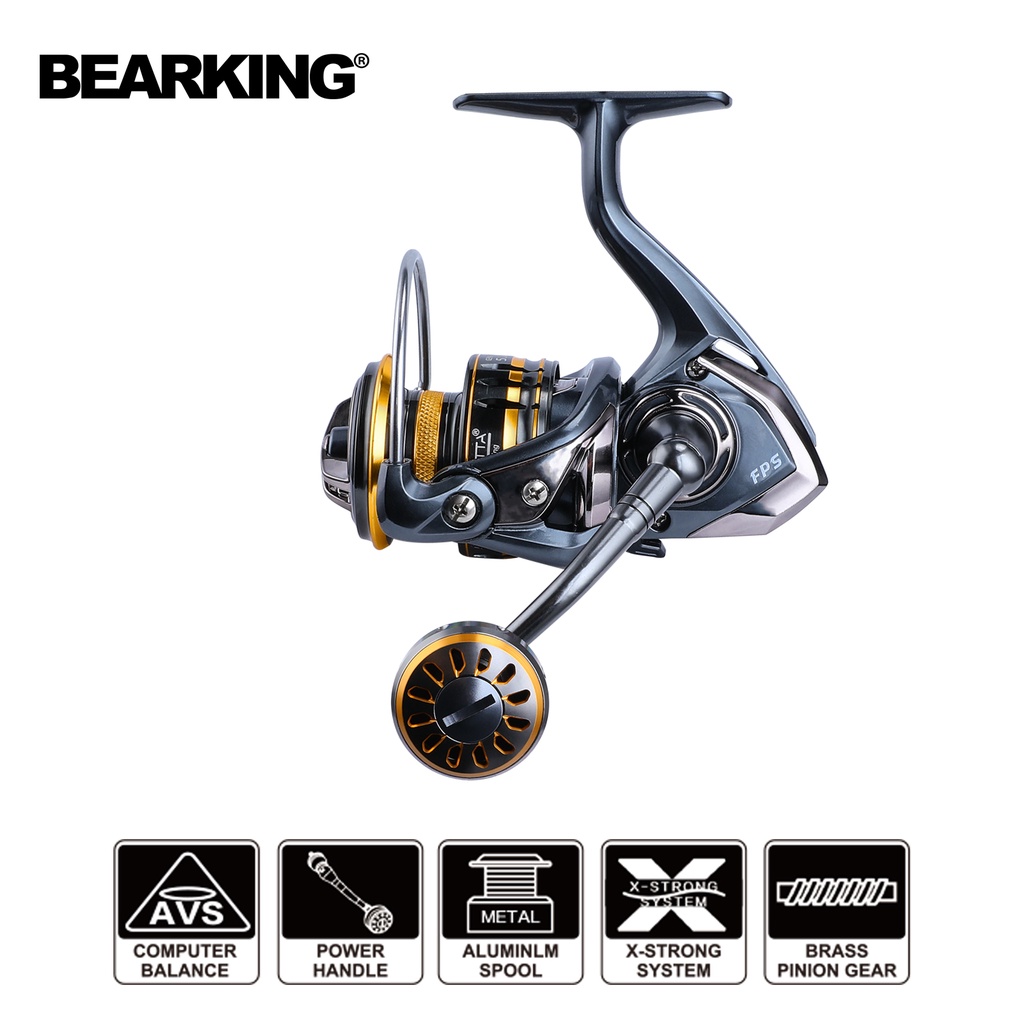 Máy Câu Cá 1000-6000 9+1BB 5.2:1 Max Drag 12KG Chuyên Nghiệp