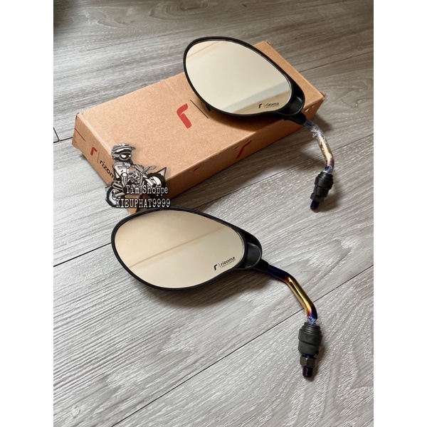 Kính Gương Kiểu Yaz H2C Chân TITAN lẻ 1 Cây Trái