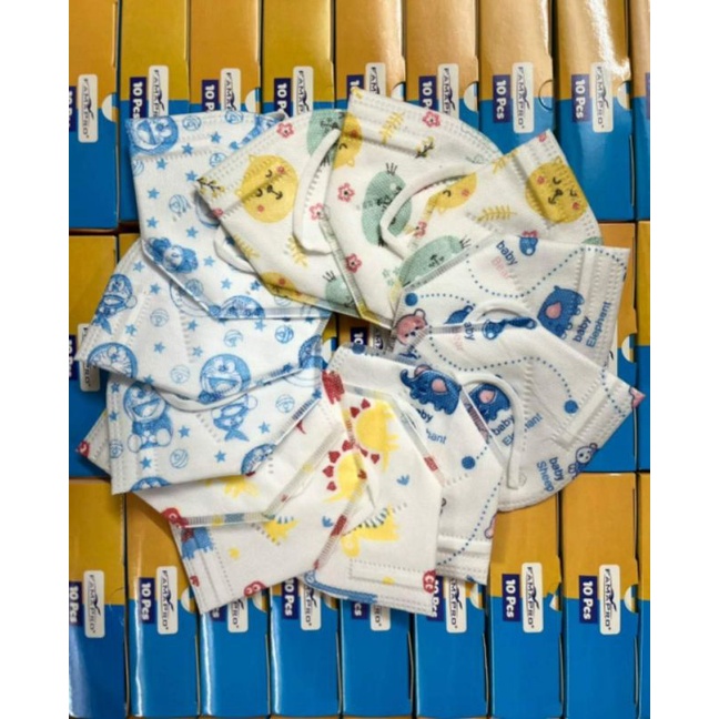 Khẩu trang VN95 Kid Famapro- chính hãng Nam Anh dành cho bé từ 4- 10 tuổi