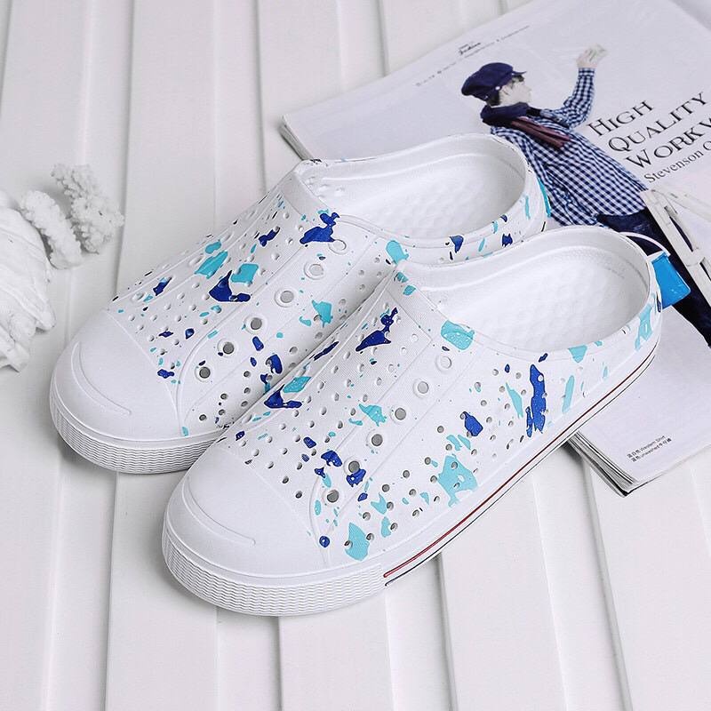 [Jzo Boutique] Dép sục nhựa nam nữ đi mưa, chống nước siêu nhẹ SNN002