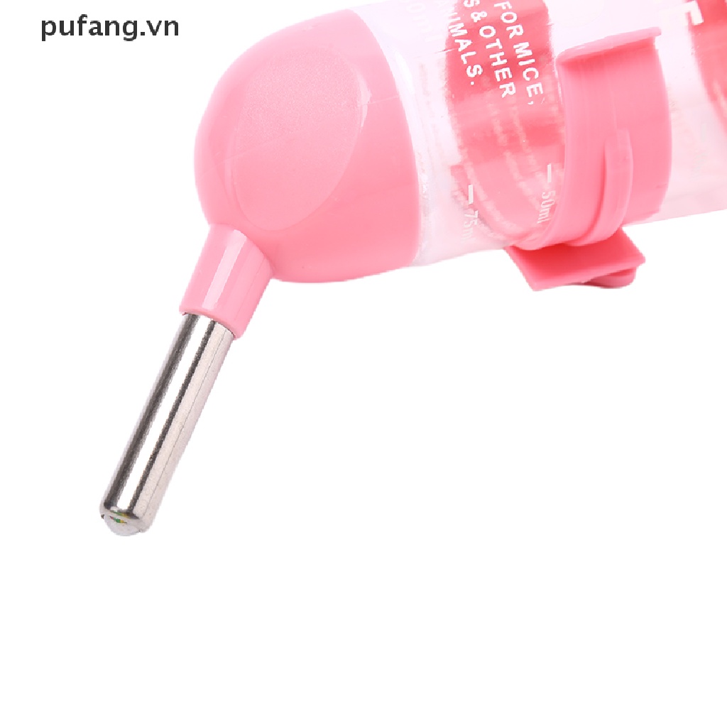Bình Uống Nước 80ml Bằng Nhựa Cho Chuột Hamster