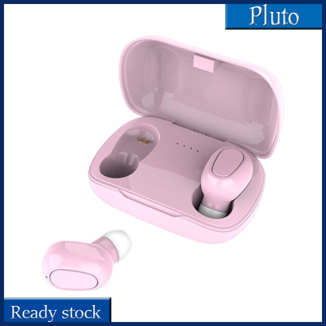 Mới Tai Nghe Không Dây Bluetooth L21 Tws Chống Nước 9d Âm Thanh Vòng