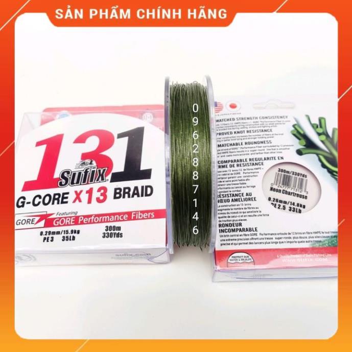 🐠 dù chìm câu cá SUFIX 131 nano 300m siêu khỏe 🐠
