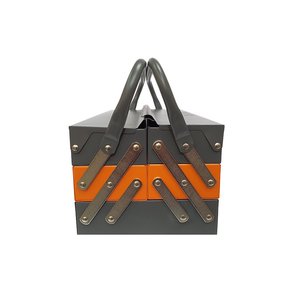 Hộp đựng dụng cụ, thùng đồ nghề đa năng Hardentools - Hộp 3 tầng 5 khay tiện dụng