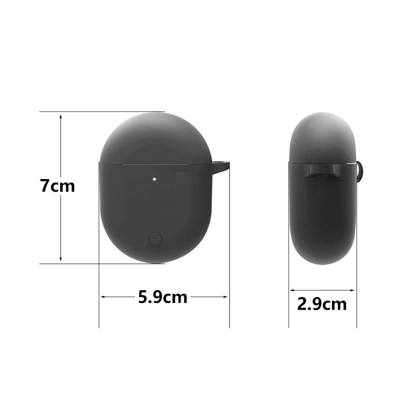 Vỏ bọc bảo vệ hộp sạc tai nghe không dây silicon dẻo cho Xiaomi Redmi Buds 3 Pro / Redmi Airdots 3 Pro