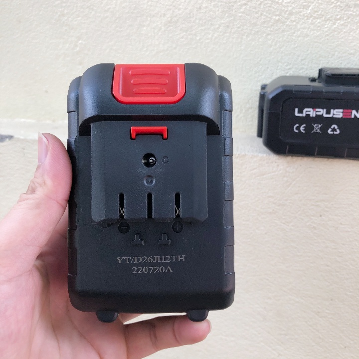 Pin máy cắt cỏ cầm tay dùng pin LAPUSEN pin dự phòng 10cell dung lượng 15000mAh BH 12TH