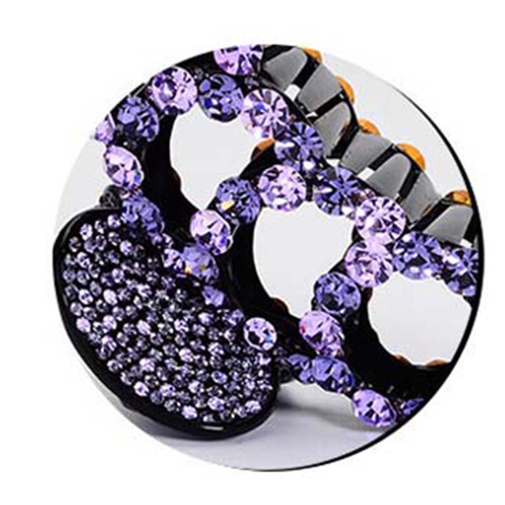 Kẹp Tóc Đính Đá Hình Đại Dương Cho Nữ