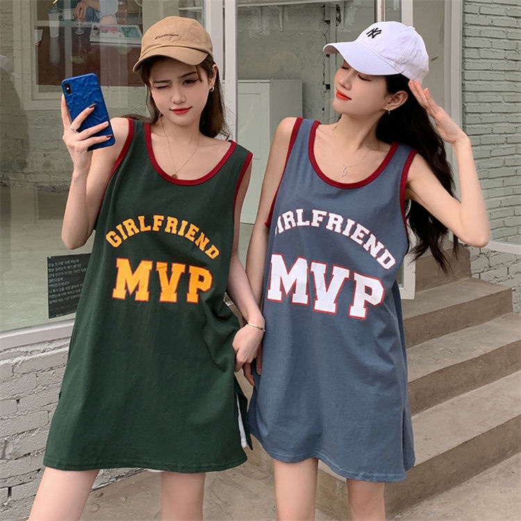 Bộ Áo Liền Quần Không Tay Thời Trang Mùa Hè Cho Nữ