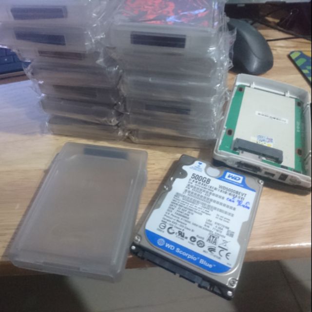 Hộp nhựa đựng HDD laptop - hdd plastic box