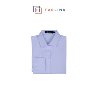 Áo Sơ Mi Nữ Basic vải modal siêu mát Faslink -Màu Tím