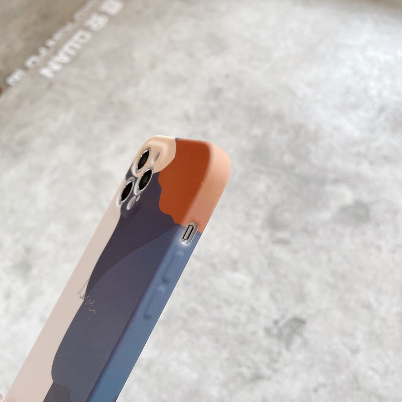 Ốp Điện Thoại TPU Dẻo Viền Vuông Bề Mặt Nhám Bảo Vệ Camera Cho iPhone 14 13 12 11 Pro MAX X XR XS MAX 8 7 Plus