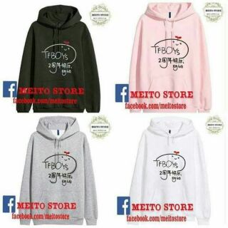 Áo hoodie TFBOYS - thiết kế và in theo yêu cầu
