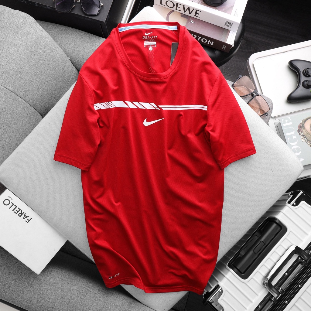 Áo thể thao Men gym NKS04, fom chuẩn, vải lưới dệt xuất dư