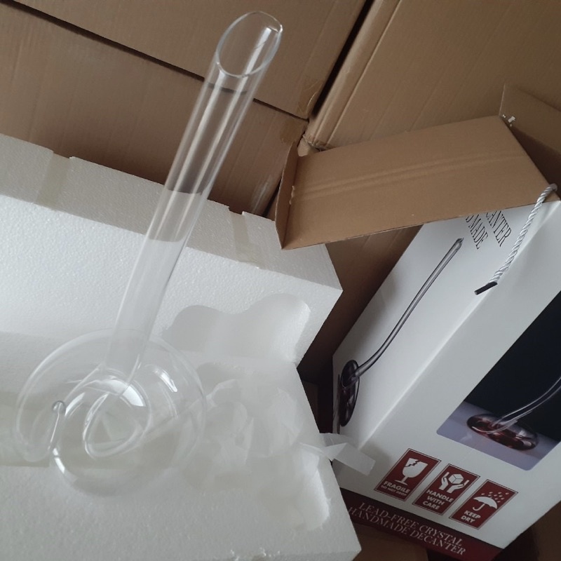 BÌNH RÓT RƯỢU VANG EVA CAO CẤP - DECANTER - BÌNH THỞ RƯỢU