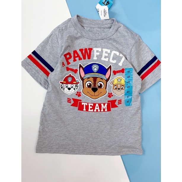 (Ảnh thật)Áo thun T-shirt cộc tay cotton Paw Patrol chó cứu hộ