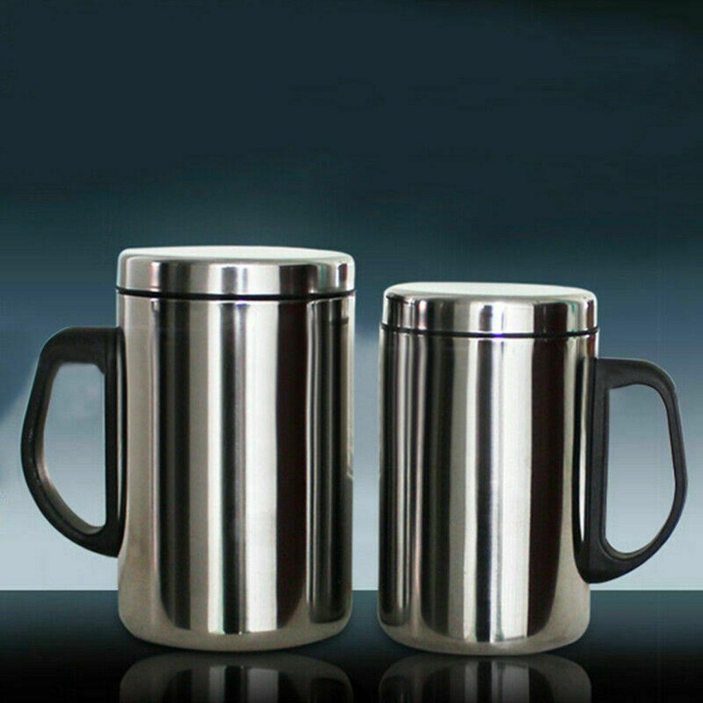Bình Nước Giữ Nhiệt 500 / 350ml Hai Lớp Tiện Dụng Mang Theo Du Lịch Cắm Trại
