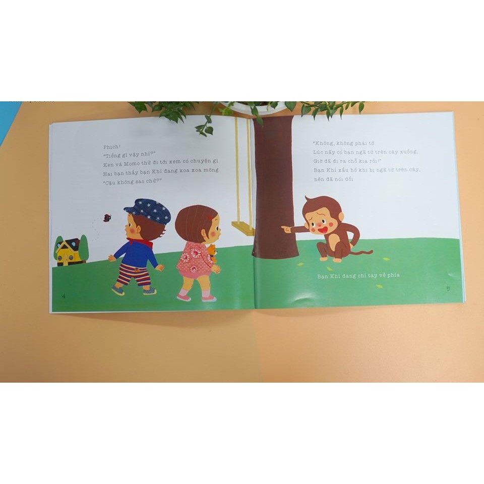 Sách Ehon - Momo và Ken - Bộ 5 cuốn