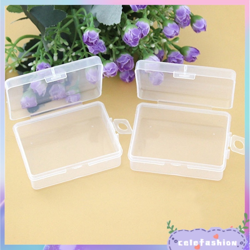 Hộp Nhựa Trong Suốt Hình Chữ Nhật Đựng Trang Sức
