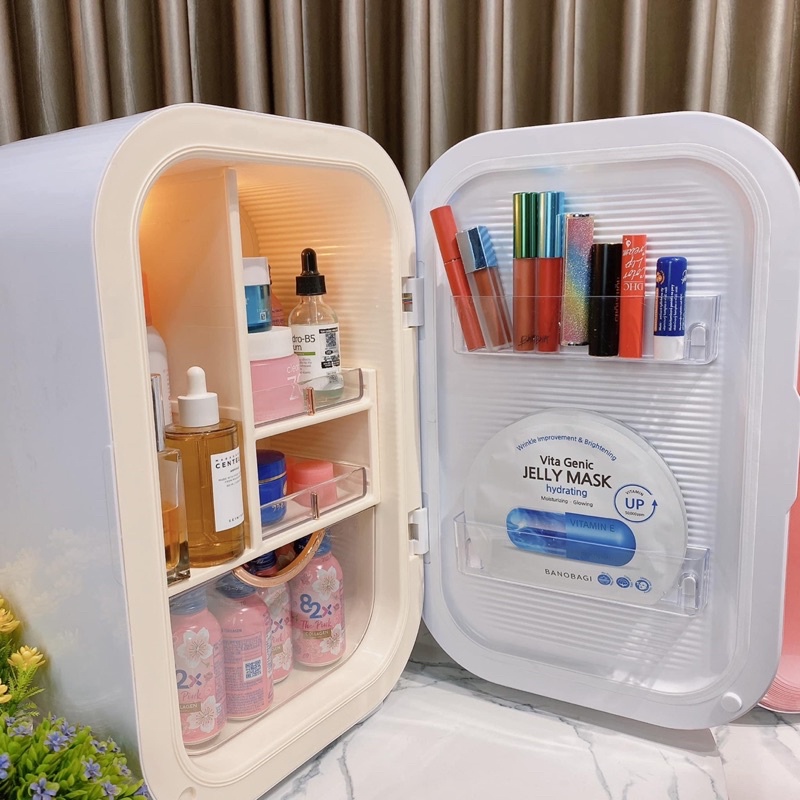 Tủ lạnh chỉnh nhiệt mini Kemin 15L  - Công Nghệ Chống Đọng Nước Mới Nhất
