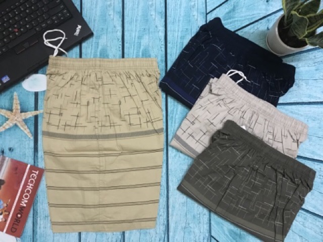Quần đùi nam cotton cao cấp F03