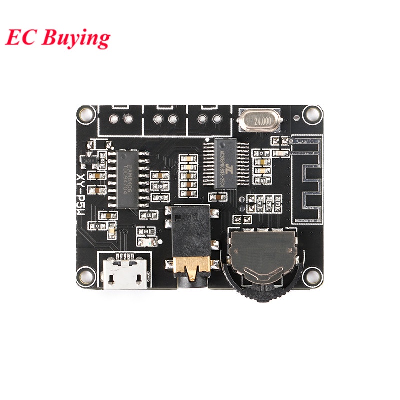 Bảng Mạch Khuếch Đại Âm Thanh 5W + 5W PAM8406 Bluetooth-Com8406 5.0 DC3.7-5V XY-P5W Cho Arduino