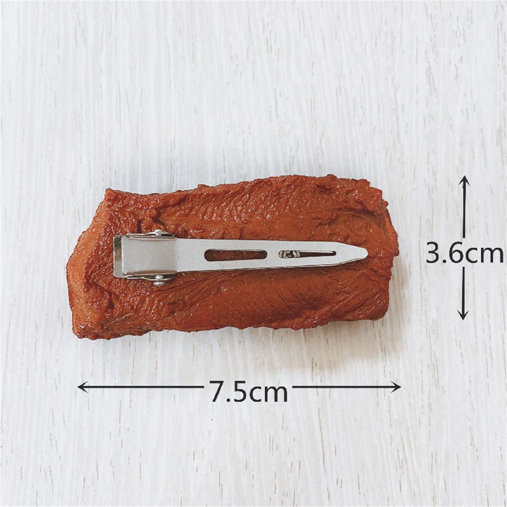 Kẹp tóc hình thức ăn 3D dễ thương thời trang cho nữ