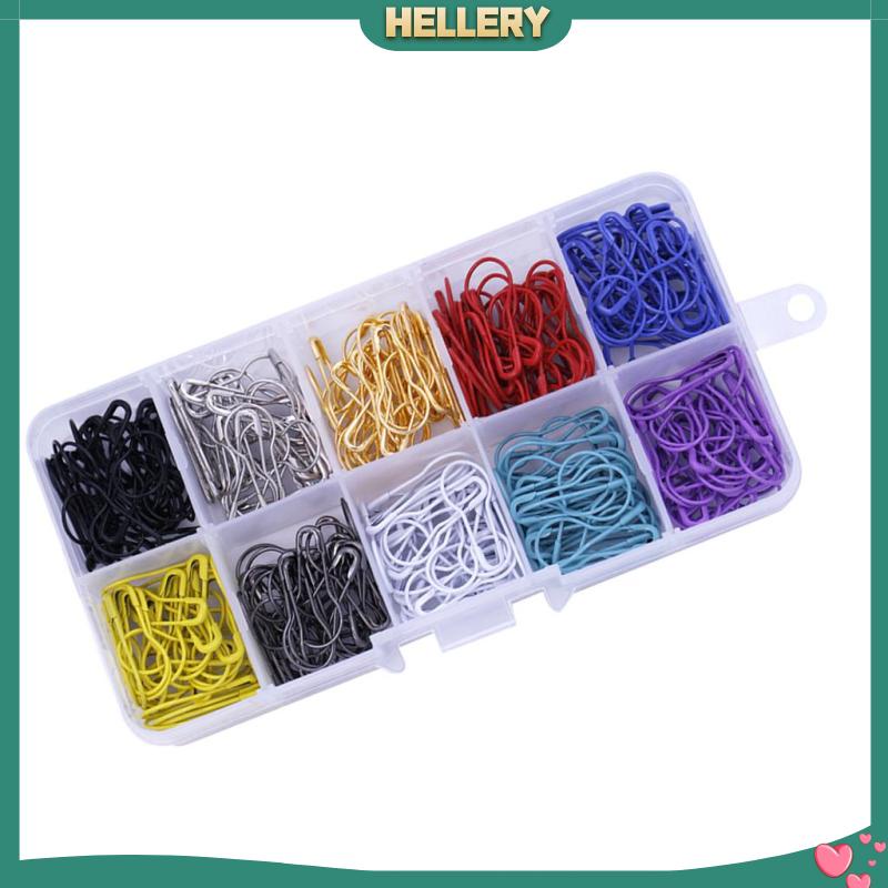 Bộ 300 Ghim Cài Bóng Đèn An Toàn Bằng Hợp Kim Nhiều Màu Sắc