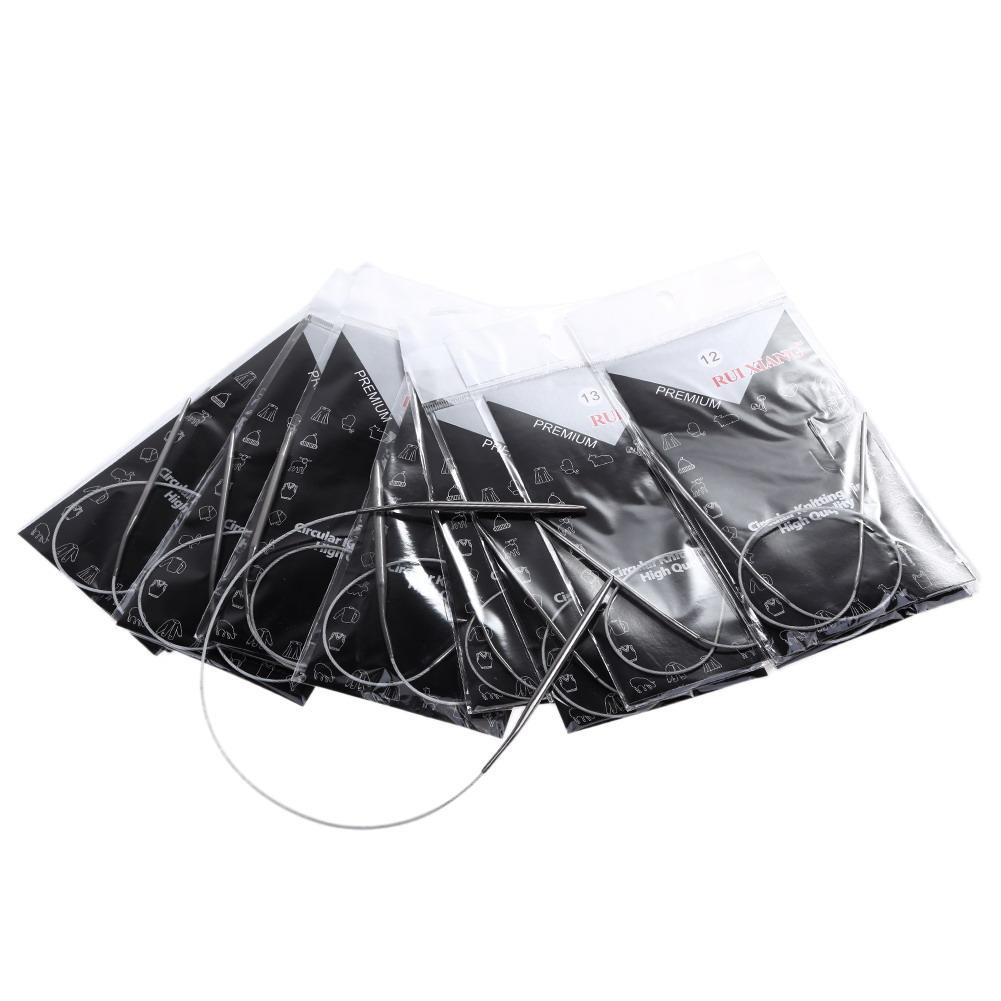 Set 11 kim đan len vòng dây bằng thép không gỉ chất lượng cao