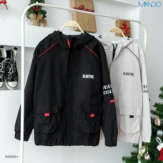 Áo Khoác Gió Thể Thao Năng Động Áo Khoác Nhẹ Unisex Phong Cách Hàn Quốc Thời Trang MANDO KGN001