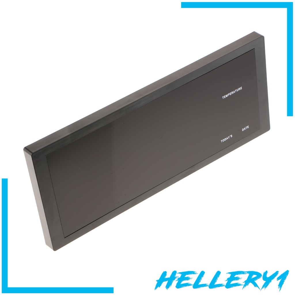 [Hellery1] Đồng Hồ LED Điện Tử Treo Tường Kỹ Thuật Số Cỡ Lớn Có Thể Gấp Lại
