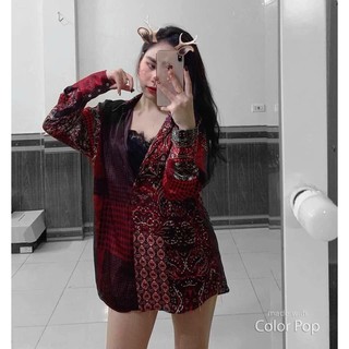 Sơ mi họa tiết