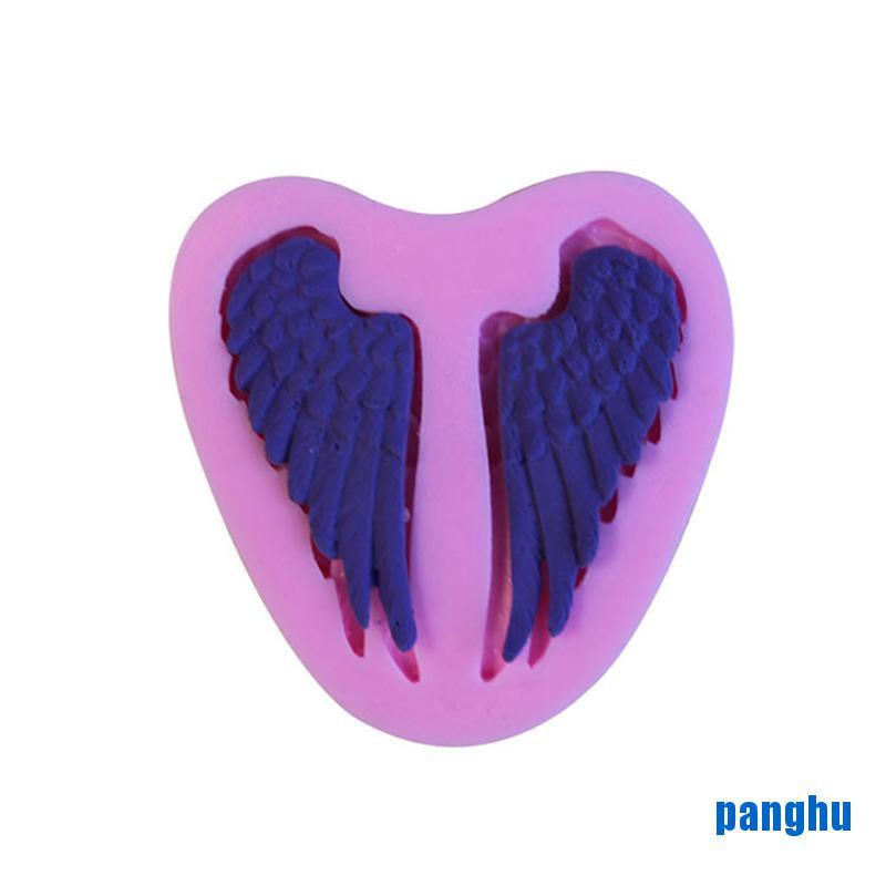 Khuôn Làm Bánh Chất Liệu Silicone Hình Đôi Cánh Thiên Thần