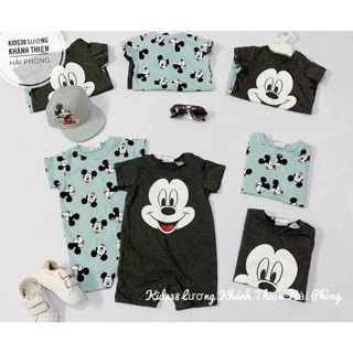 Set romper mickey hm auth săn sale