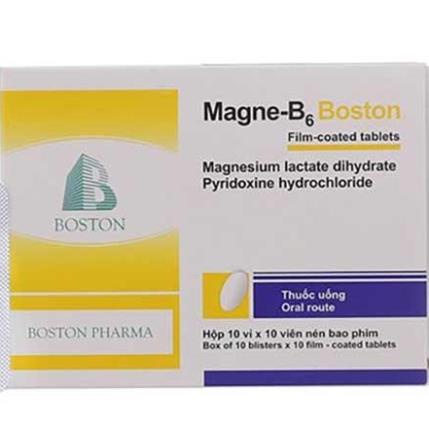 Magne B6 Boston hỗ trợ giảm các triệu chứng căng thẳng, đau đầu, rối loạn giấc ngủ
