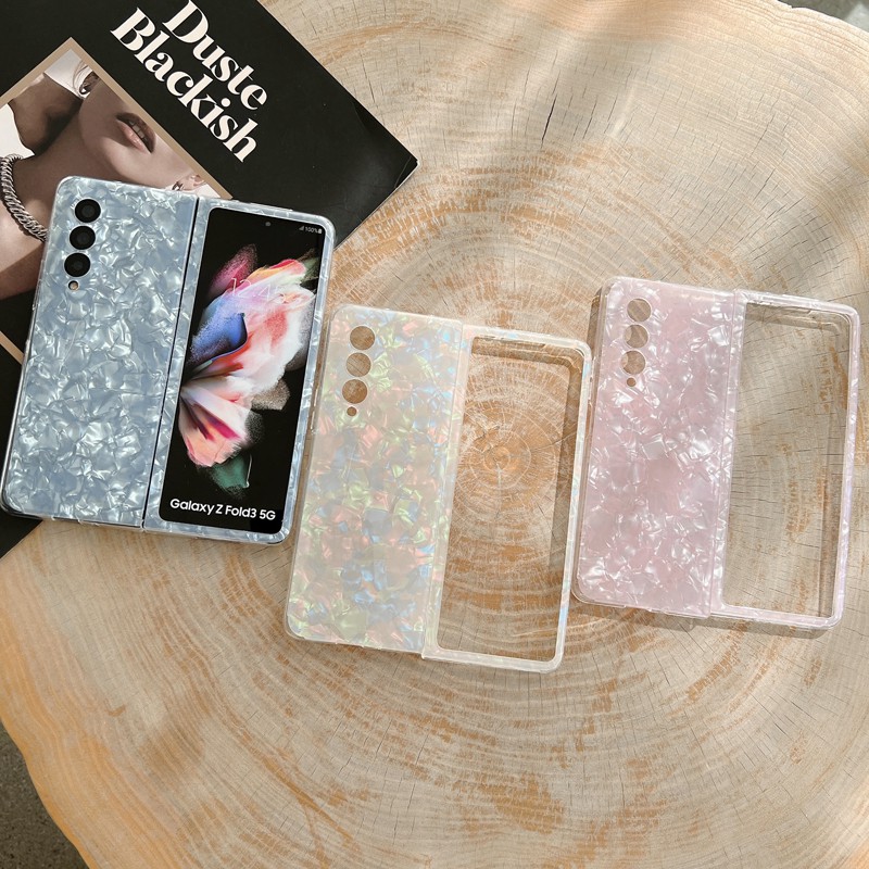 Ốp lưng Z Fold 3 cho Samsung Galaxy Z Fold 3 Z Flip 3 5G Họa tiết vỏ đầy màu sắc Vỏ điện thoại di độ
