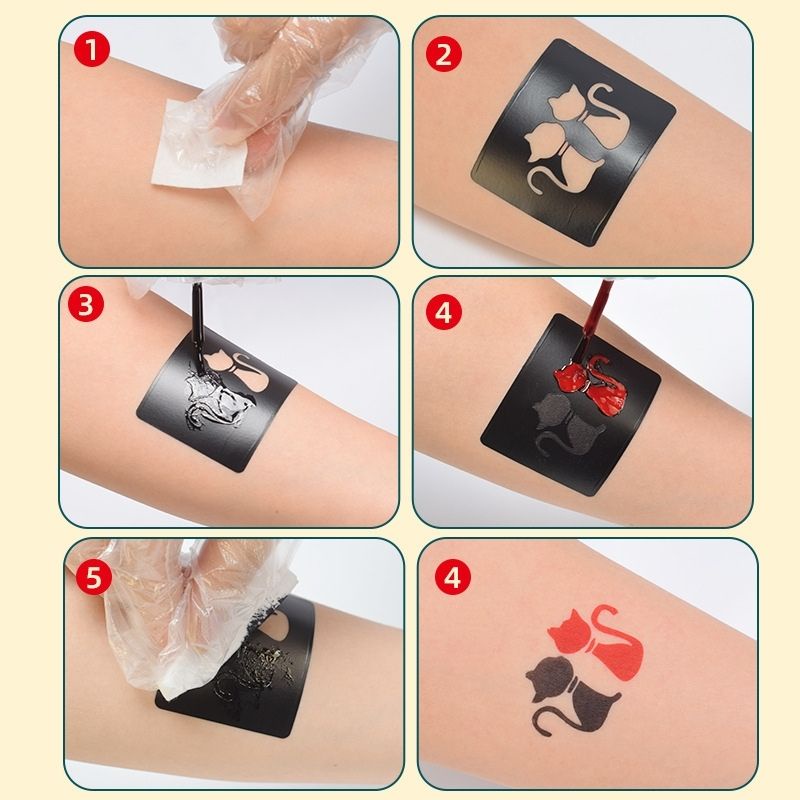 Sách Mẫu Bao Gồm 118 Hình Dán Decan Tatoo MIni, Giúp Thợ Tatoo Mini Có Được Những Hình Xăm Siêu Nhanh, Siêu Đẹp Chuẩn