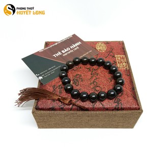 Vòng Tay Gỗ Mun Sừng 10Ly (Size Nữ)