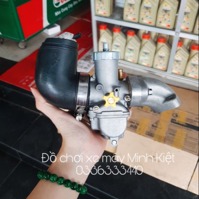 Bình xăng con bông mai Malay kèm co xăng, co gió, cổ dê gắn cho nhiều loại xe máy