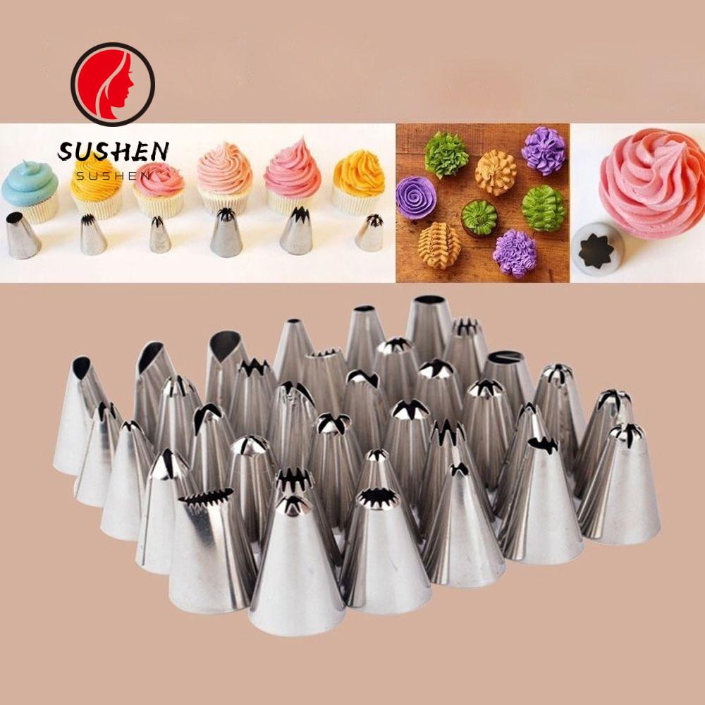 Bộ 10 Đầu Bắt Kem Trang Trí Bánh Bằng Thép Không Gỉ