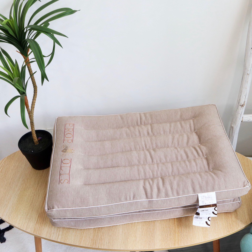 - Ruột Gối Nằm Cotton Đũi Prop Olis De Paris Sang Trọng Hỗ Trợ Đau Vai Gáy