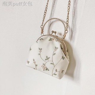 Túi Xách Nữ Phối Ren Phong Cách Vintage Đơn Giản