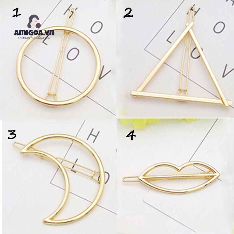 【amigoa.vn】Kẹp Tóc Hình Học Hình Học
