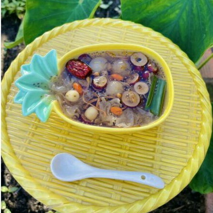 Chè dưỡng nhan - Chè tuyết yến túi 400g-12 vị