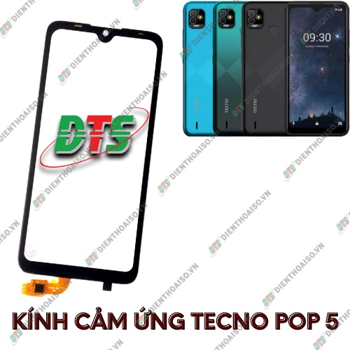 Mặt kính cảm ứng tecno pop 5
